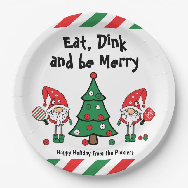 Prato De Papel Batedeira de Natal  (Frente)