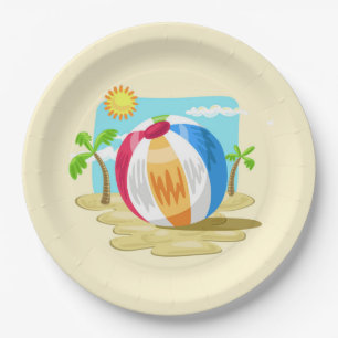 Prato De Papel Beachball