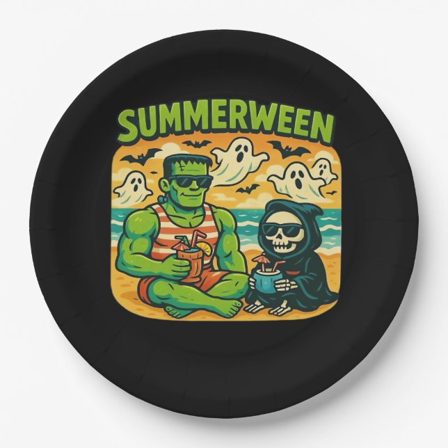 Prato De Papel Beachside Boogeymen - Retro Summerbetween Vibes Cl (Frente)