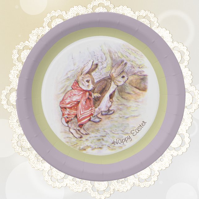 Prato De Papel Beatrix Potter Peter Rabbit Papéis Plates (Criador carregado)