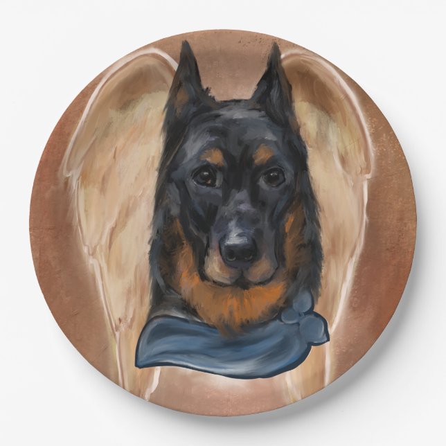 Prato De Papel Beauceron (Frente)