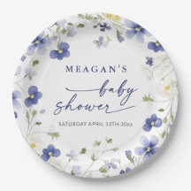 Bebê No Bloomb Primavera Wildflower Chá de fraldas