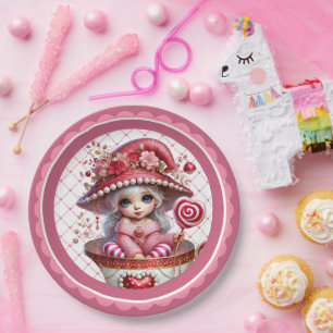 Prato De Papel Bebês Fofinhos