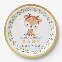 Bela Festa Fora De Bebê Pequeno Papel De Chá de fr