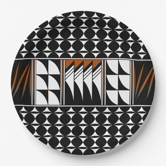 Prato De Papel Bênçãos da pena sudoeste (Frente)