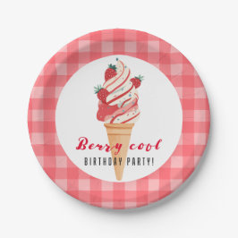 Prato De Papel Berry Legal Birthday