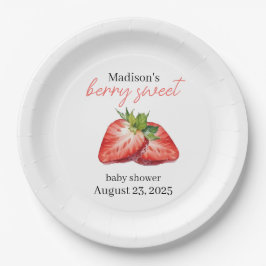 Prato De Papel Berry Sweet Plate