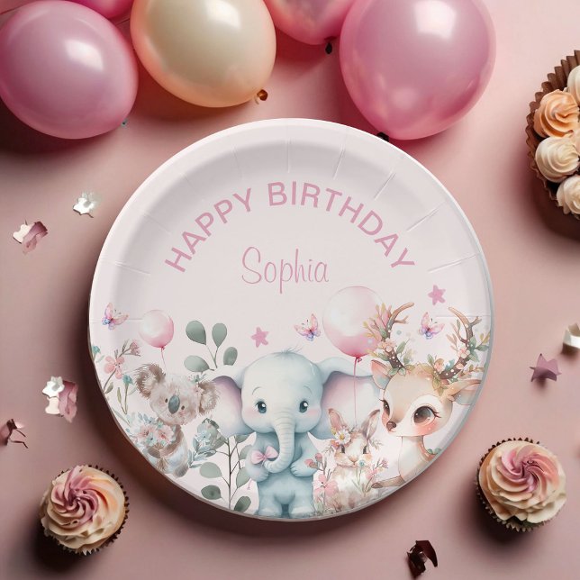 Prato De Papel Bicicleta Cura Selvagem Rosa Beija Noite (Criador carregado)