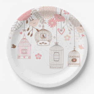 Prato De Papel Birdagens Whimsic