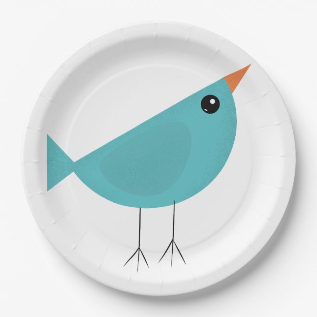 Prato De Papel Birdy (Frente)