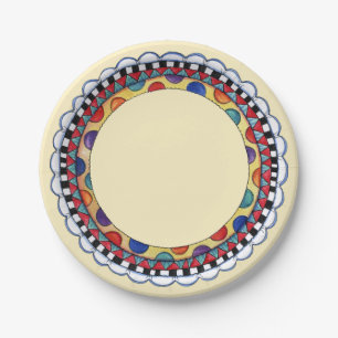 Prato De Papel Birthday Bear