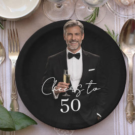 Prato De Papel Birthday party photo cheers