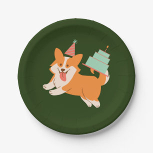 Prato De Papel Birthday Pembroke Welsh Corgi