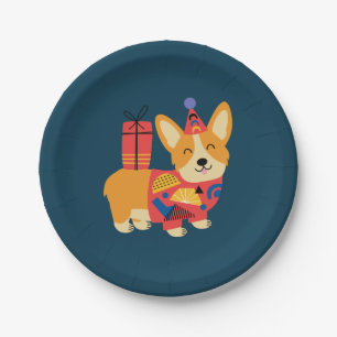 Prato De Papel Birthday Pembroke Welsh Corgi