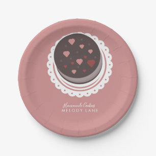 Prato De Papel Biscoitos de produtos caseiros