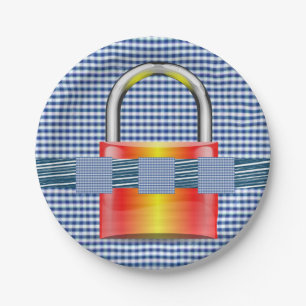 Prato De Papel Bloqueio de placas de papel