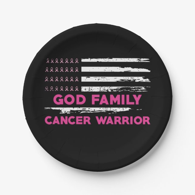 Prato De Papel boa família de canceres (Frente)