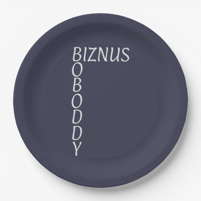 Prato De Papel BOBODDY - Creed está brilhando no escritório! (Frente)