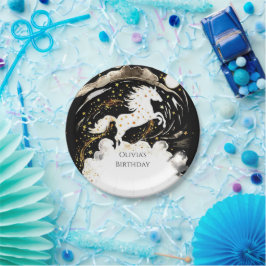Prato De Papel Boho Horse Birthday