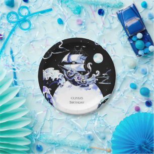 Prato De Papel Boho Treasure Hunt Pirate Birthday