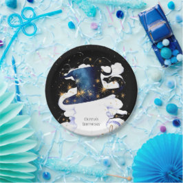 Prato De Papel Boho Wand Magic Wizard Birthday
