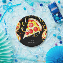 Boho Whimsical Pizza Birthday