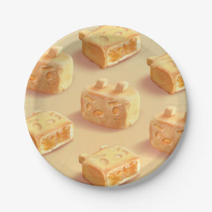 Prato De Papel Bolo de abacaxi