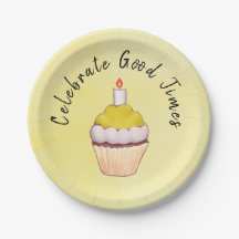 Bolo de Copo Celebre Boas Momentos Amarelo