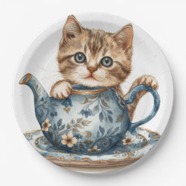 Prato De Papel Bolsa de Papel Cat