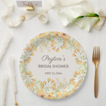 Bomba Chá de panela de Flores Amarelas Pastel