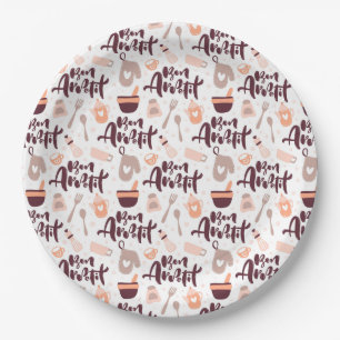 Prato De Papel Bon Appetit Paper Plate