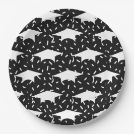 Prato De Papel Boné de formatura Napkins