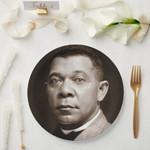 Prato De Papel Booker Washington: Educador Afro-Americano