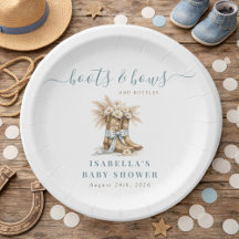  Boots Bows & Bottles Western Chic Boy Baby Shower