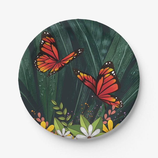 Prato De Papel Borboleta Monarch Feb 6_21 (Frente)