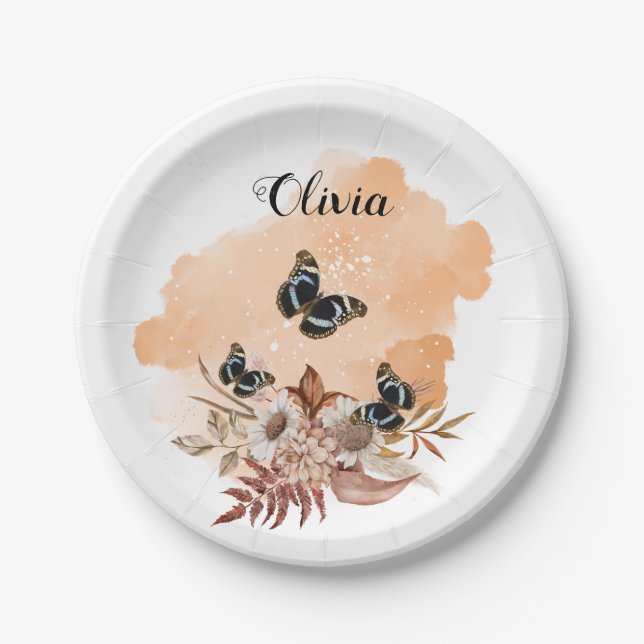 Prato De Papel Bouquet floral blooming garden (Frente)