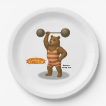 Brandon, urso forte do circo