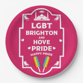Prato De Papel Brighton Orgulho gay