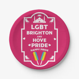 Prato De Papel Brighton Orgulho gay