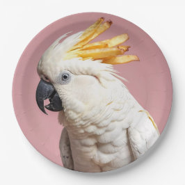 Prato De Papel Brincadeira Engraçada Com Fritas Francesas