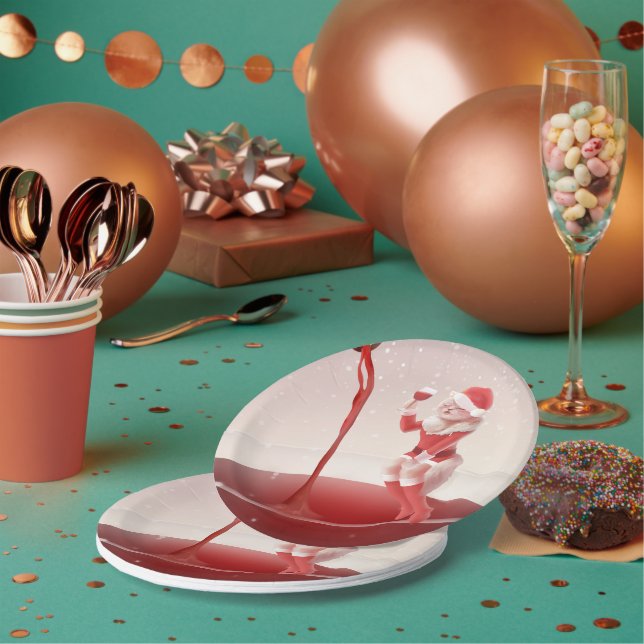 Prato De Papel Brinde de Natal (Múltiplo)
