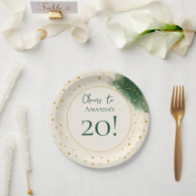Brindemos ao 20º Aniversário Esmeralda e Ouro