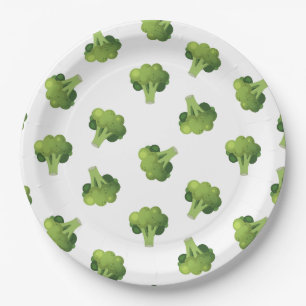 Prato De Papel Broccolini
