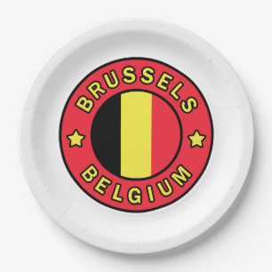 Prato De Papel Bruxelas Bélgica