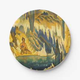 Prato De Papel Buda, o Vencedor (Arte Budista) (de Roerich)
