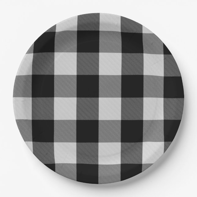 Prato De Papel Buffalo White (Frente)