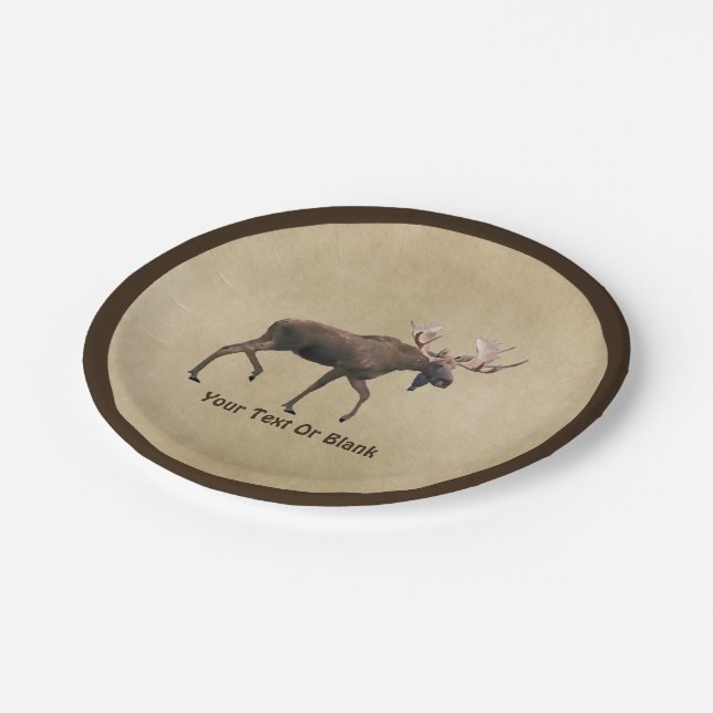 Prato De Papel Bull Moose (Inclinado)