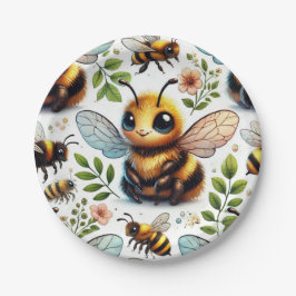 Prato De Papel Bumble of Joy