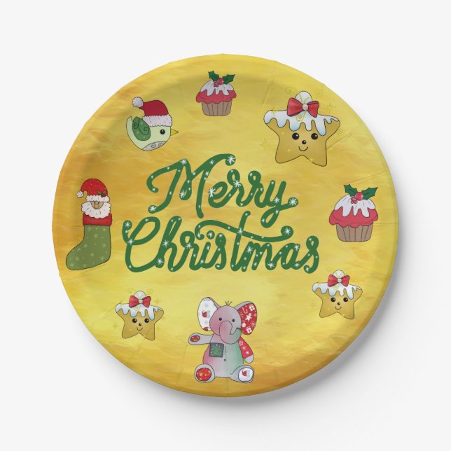 Prato De Papel Bunter Teller (Frente)