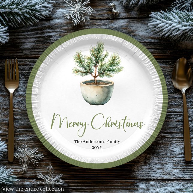 Prato De Papel Buquê de Natal Boho Escandinavo em Tons Terrosos (Scandinavian Boho Christmas Bouquet in Earthy Plate

)